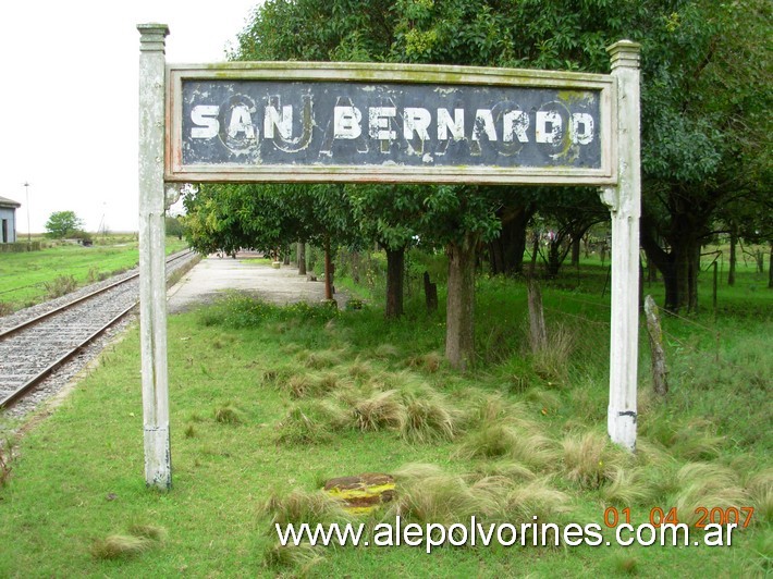 Foto: Estación San Bernardo - San Bernardo (Buenos Aires), Argentina