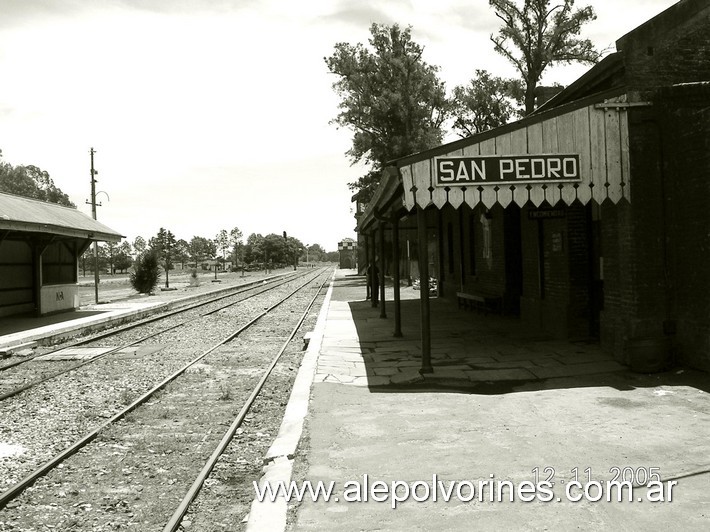 Foto: Estación San Pedro FCBAR - San Pedro (Buenos Aires), Argentina