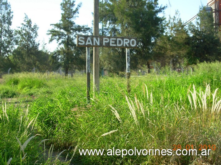 Foto: Estación San Pedro FCCC - San Pedro (Santiago del Estero), Argentina