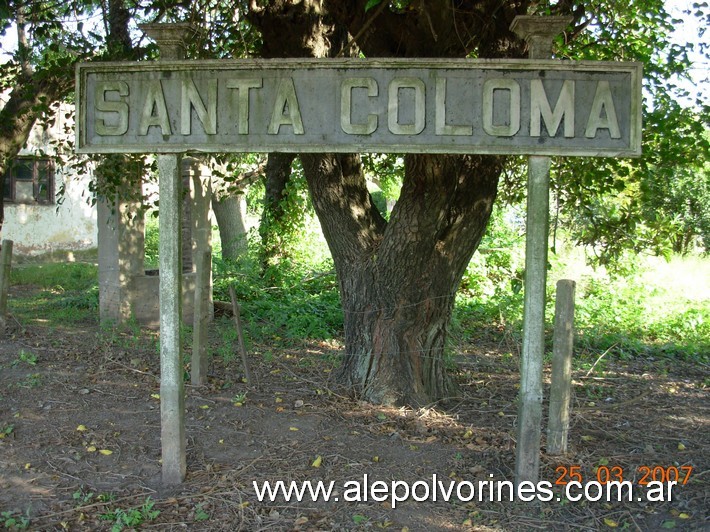 Foto: Estación Santa Coloma - Santa Coloma (Buenos Aires), Argentina