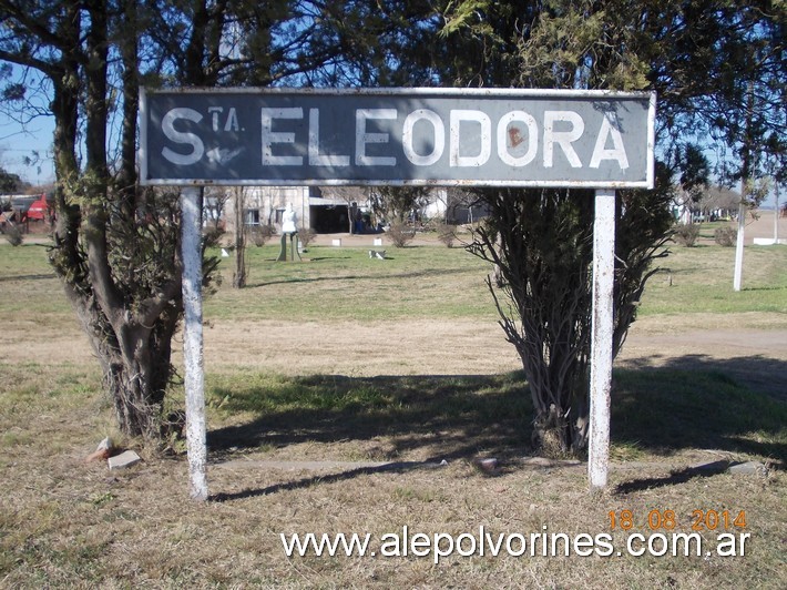 Foto: Estación Santa Eleodora - Santa Eleodora (Buenos Aires), Argentina