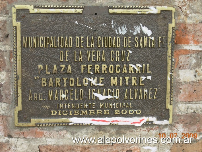 Foto: Estación Santa Fe FCBAR - Santa Fe, Argentina