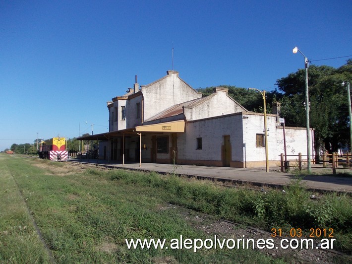 Foto: Estación Santa Lucia FCCC - Santa Lucia (Buenos Aires), Argentina