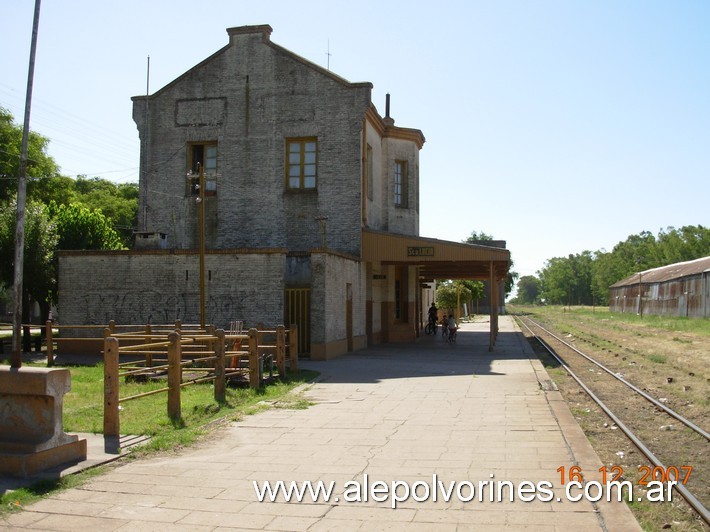 Foto: Estación Santa Lucia FCCC - Santa Lucia (Buenos Aires), Argentina