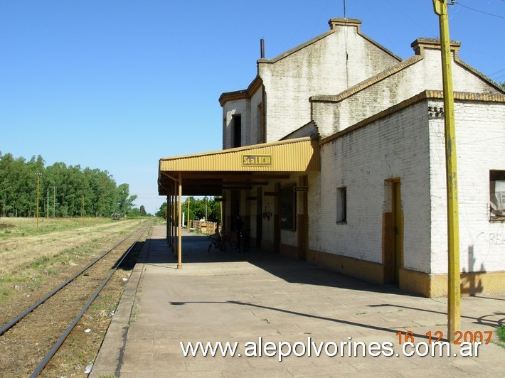 Foto: Estación Santa Lucia FCCC - Santa Lucia (Buenos Aires), Argentina