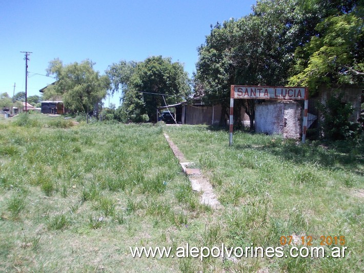 Foto: Estación Santa Lucia FCNEA Corrientes - Santa Lucia (Corrientes), Argentina