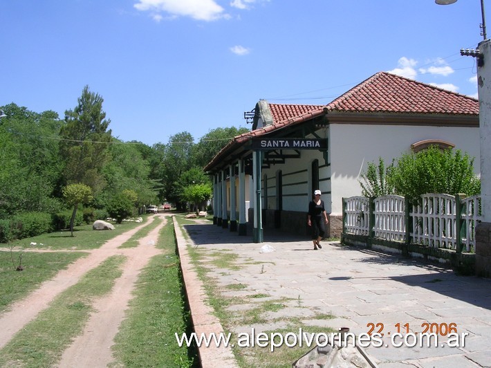 Foto: Estación Santa María - Santa María de Punilla (Córdoba), Argentina