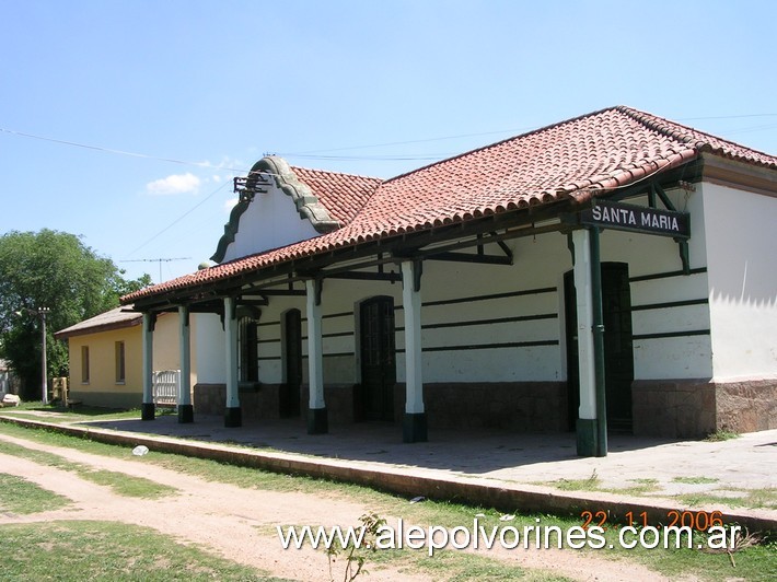 Foto: Estación Santa María - Santa María de Punilla (Córdoba), Argentina