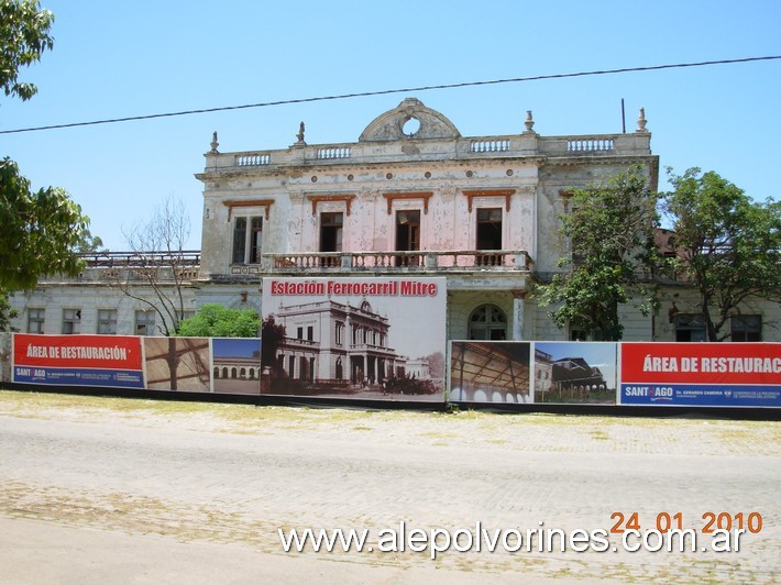 Foto: Estación Santiago del Estero FCBAR - Santiago del Estero, Argentina