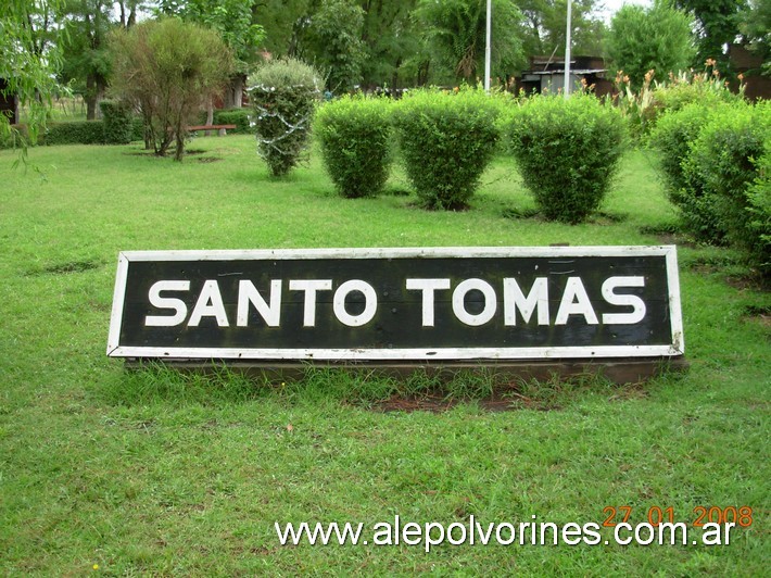 Foto: Estación Santo Tomas - Santo Tomas (Buenos Aires), Argentina