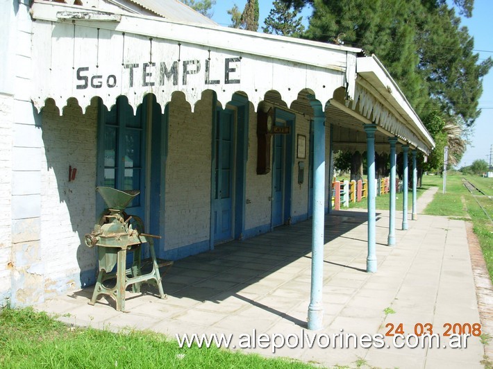 Foto: Estación Santiago Temple - Santiago Temple (Córdoba), Argentina