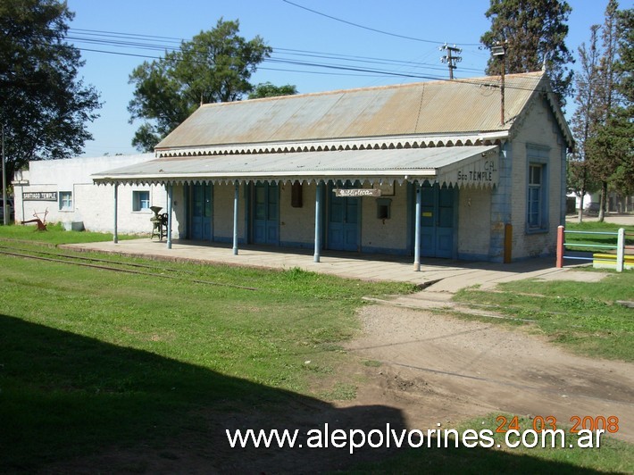 Foto: Estación Santiago Temple - Santiago Temple (Córdoba), Argentina