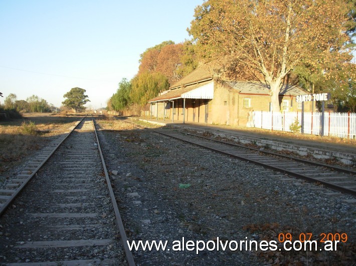 Foto: Estación Santo Tome FCBAR - Santo Tome (Santa Fe), Argentina