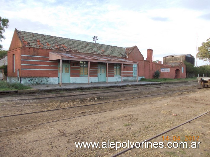 Foto: Estación San Román - San Román (Buenos Aires), Argentina