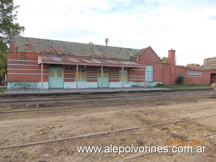 Foto: Estación San Román - San Román (Buenos Aires), Argentina