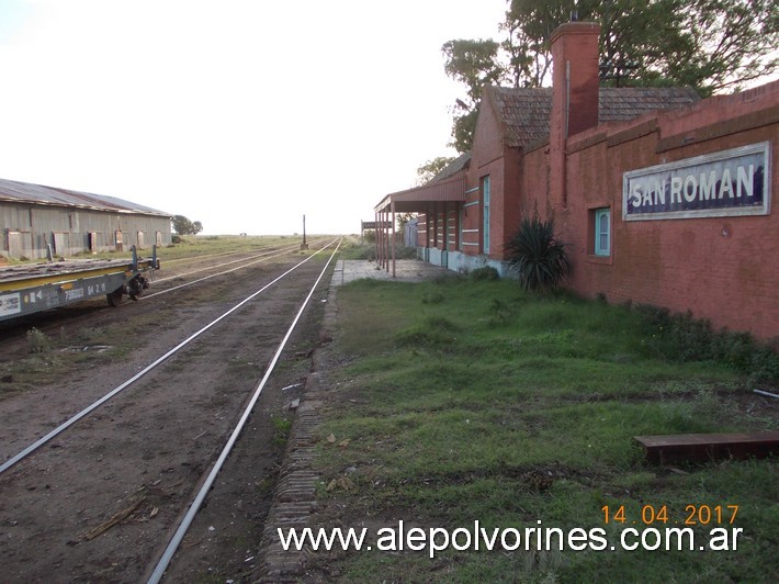 Foto: Estación San Román - San Román (Buenos Aires), Argentina