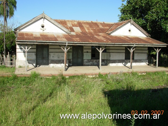 Foto: Estación San Roque FCNEA - San Roque (Corrientes), Argentina