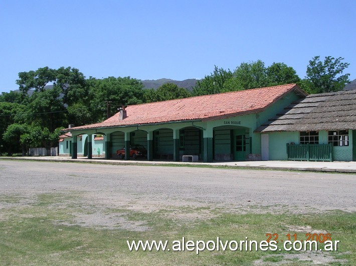 Foto: Estación San Roque FCAdN - San Roque (Córdoba), Argentina