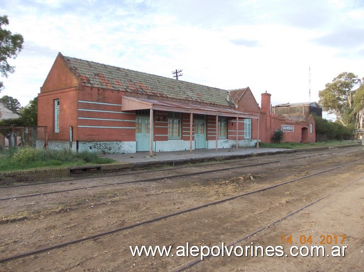 Foto: Estación San Román - San Román (Buenos Aires), Argentina