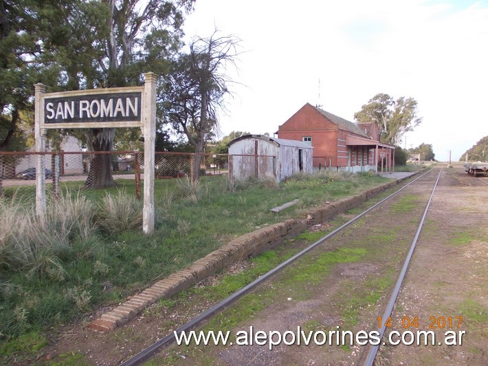 Foto: Estación San Román - San Román (Buenos Aires), Argentina