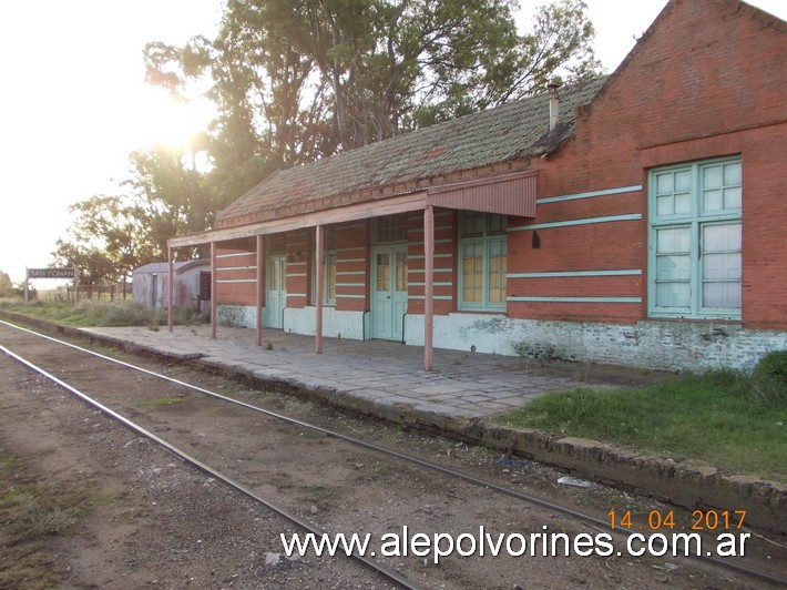 Foto: Estación San Román - San Román (Buenos Aires), Argentina