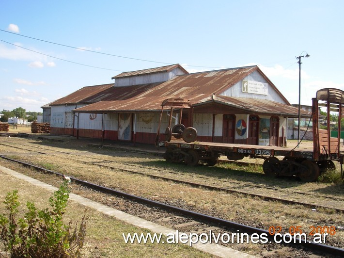 Foto: Estación San Salvador FCER - San Salvador (Entre Ríos), Argentina