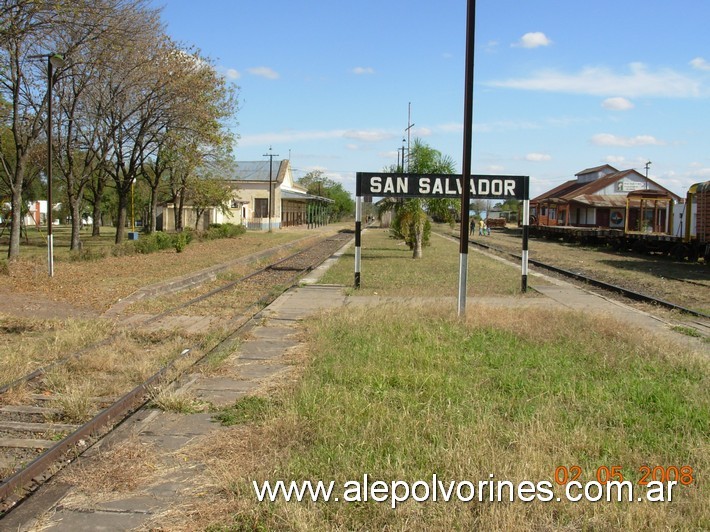 Foto: Estación San Salvador FCER - San Salvador (Entre Ríos), Argentina