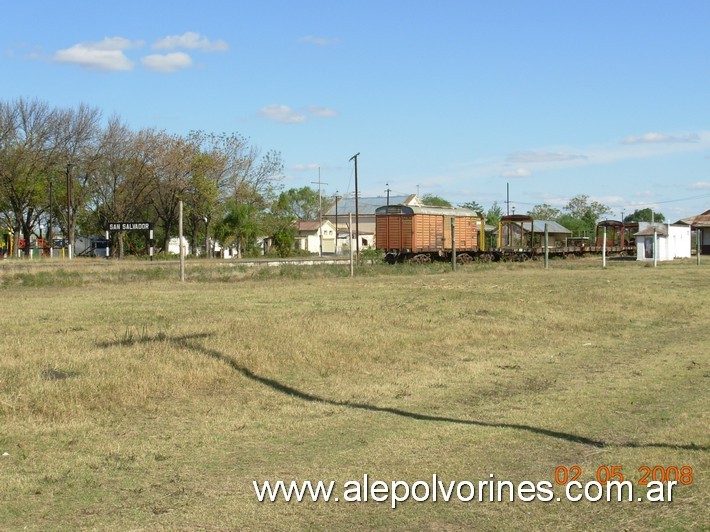 Foto: Estación San Salvador FCER - San Salvador (Entre Ríos), Argentina