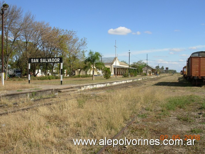 Foto: Estación San Salvador FCER - San Salvador (Entre Ríos), Argentina