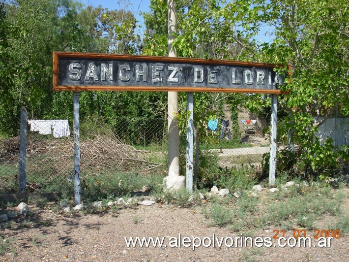 Foto: Estación Sánchez de Loria - Sánchez de Loria (San Juan), Argentina