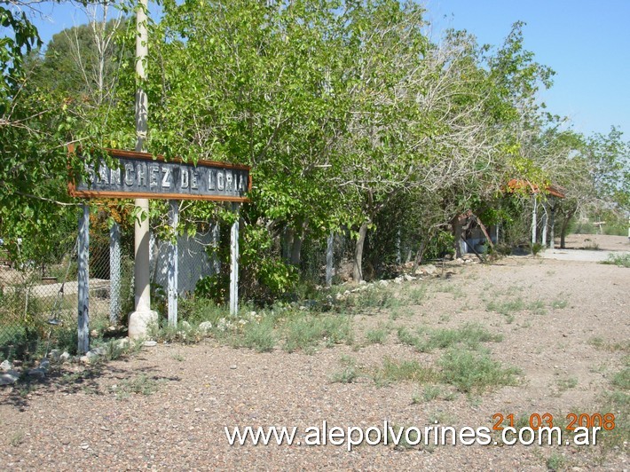 Foto: Estación Sánchez de Loria - Sánchez de Loria (San Juan), Argentina