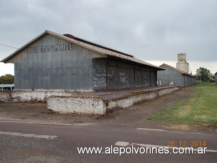 Foto: Estación Sancti Spiritu - Sancti Spiritu (Santa Fe), Argentina