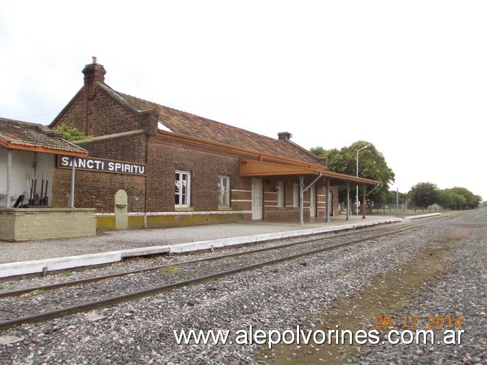 Foto: Estación Sancti Spiritu - Sancti Spiritu (Santa Fe), Argentina