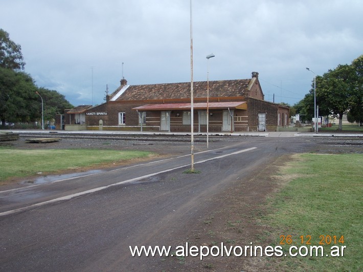 Foto: Estación Sancti Spiritu - Sancti Spiritu (Santa Fe), Argentina