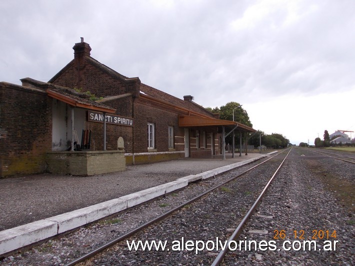 Foto: Estación Sancti Spiritu - Sancti Spiritu (Santa Fe), Argentina