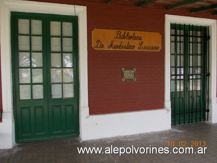 Foto: Estación Saturnino María Laspiur - Saturnino Laspiur (Córdoba), Argentina