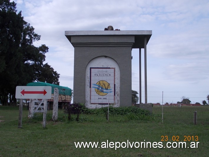 Foto: Estación Soledad FCSF - Soledad (Santa Fe), Argentina