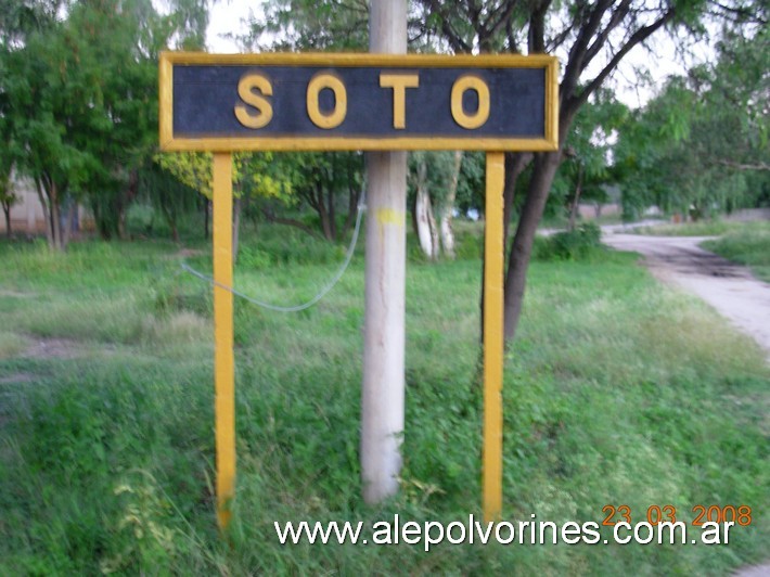 Foto: Estación Soto - Villa de Soto (Córdoba), Argentina