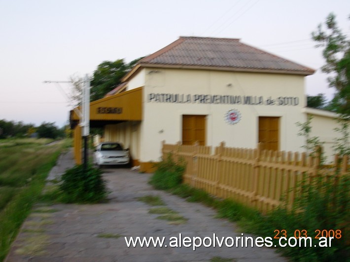 Foto: Estación Soto - Villa de Soto (Córdoba), Argentina