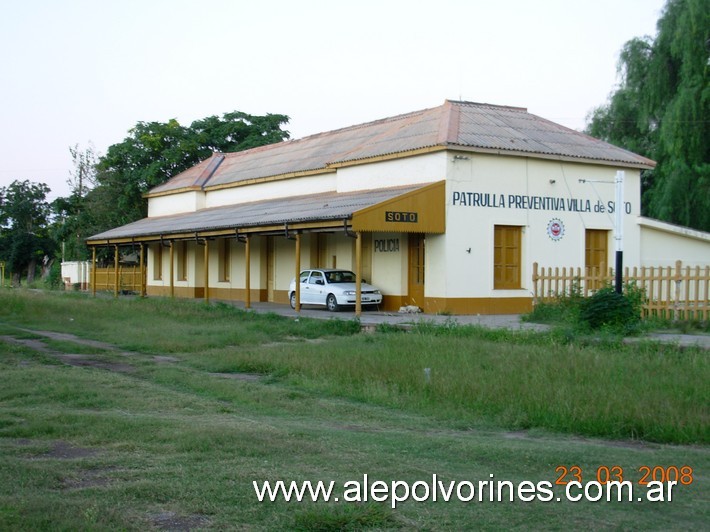 Foto: Estación Soto - Villa de Soto (Córdoba), Argentina