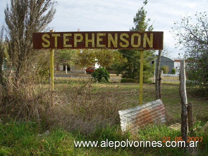 Foto: Estación Stephenson - Stephenson (Santa Fe), Argentina