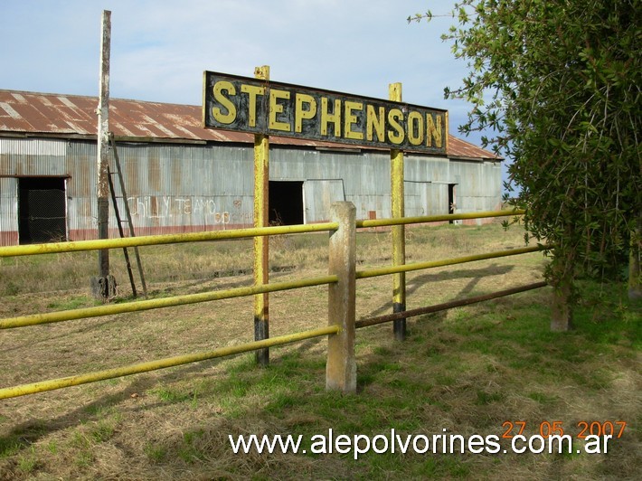 Foto: Estación Stephenson - Stephenson (Santa Fe), Argentina