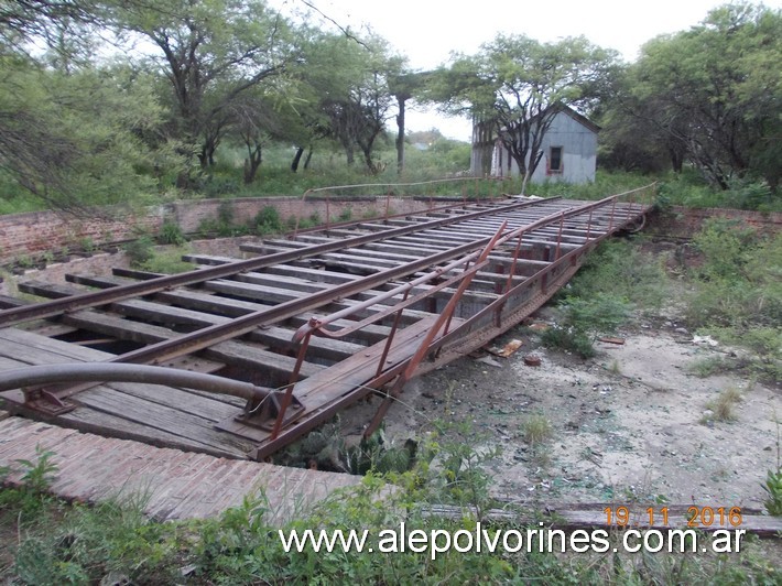 Foto: Estación Sumampa - Mesa Giratoria - Sumampa (Santiago del Estero), Argentina