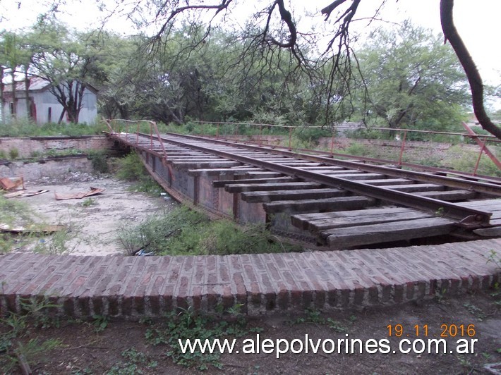 Foto: Estación Sumampa - Mesa Giratoria - Sumampa (Santiago del Estero), Argentina