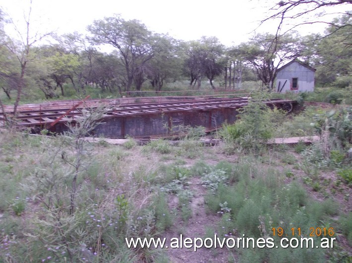 Foto: Estación Sumampa - Mesa Giratoria - Sumampa (Santiago del Estero), Argentina