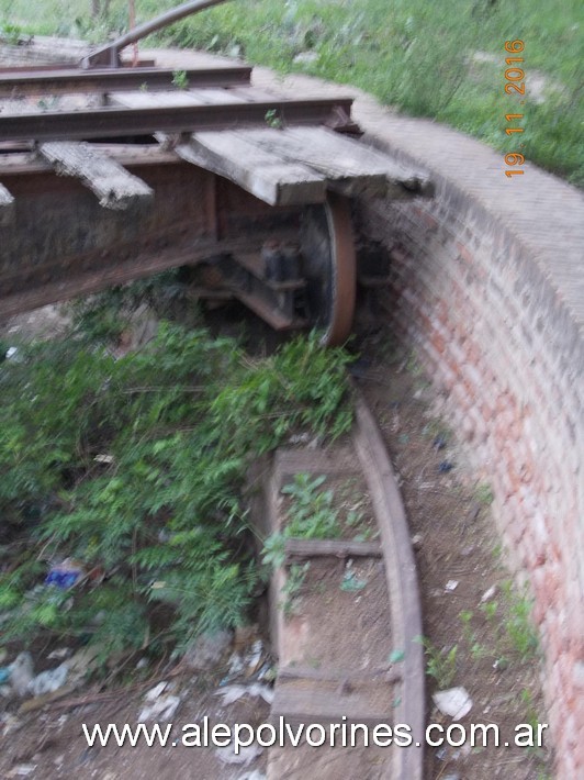 Foto: Estación Sumampa - Mesa Giratoria - Sumampa (Santiago del Estero), Argentina