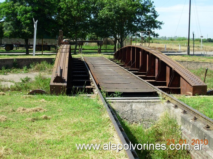 Foto: Estación Sunchales - Mesa Giratoria - Sunchales (Santa Fe), Argentina