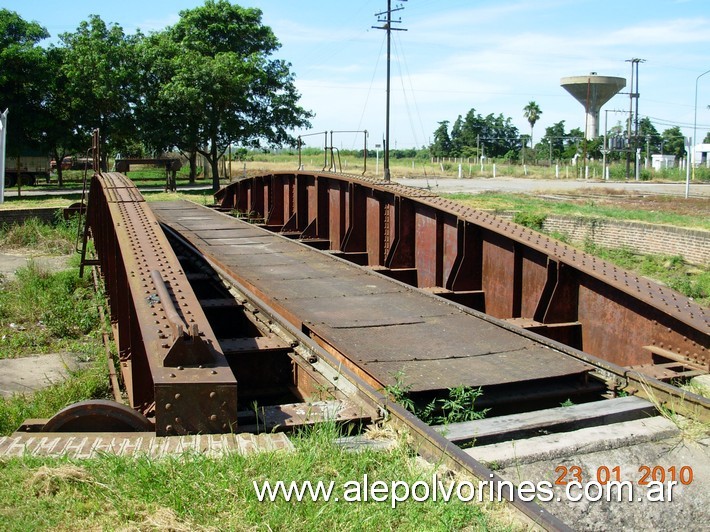 Foto: Estación Sunchales - Mesa Giratoria - Sunchales (Santa Fe), Argentina