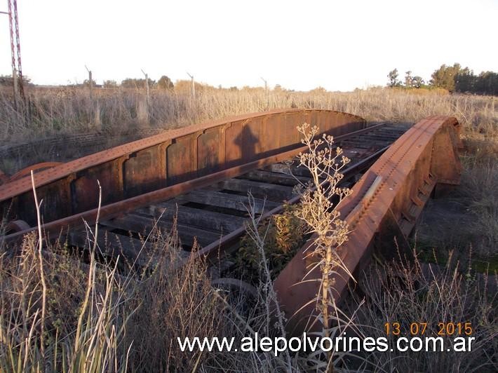 Foto: Estación Tamangueyu - Mesa giratoria - Tamangueyu (Buenos Aires), Argentina