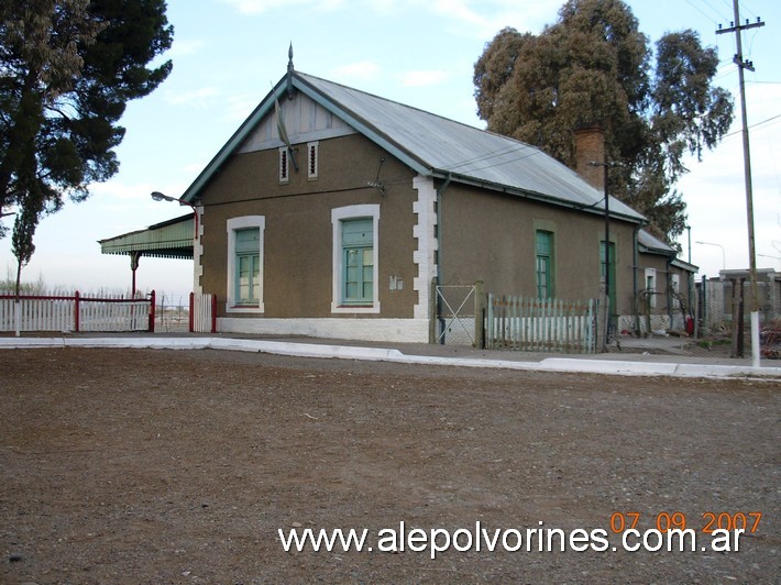 Foto: Estación Senillosa - Senillosa (Neuquén), Argentina